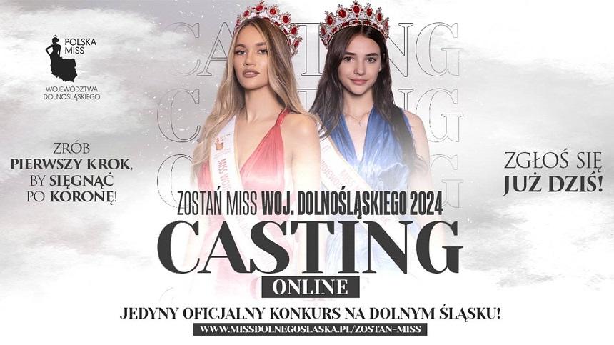 Trwa casting do konkursu Miss Województwa Dolnośląskiego 2024