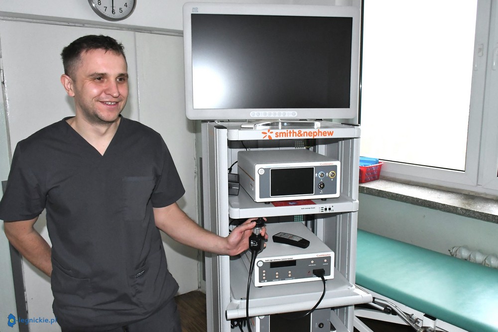Szpital w Złotoryi rozwija ortopedię i pozyskał nowoczesny artroskop