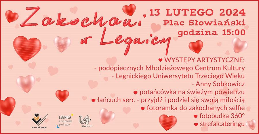 "Zakochani w Legnicy" spotkają się na placu Słowiańskim