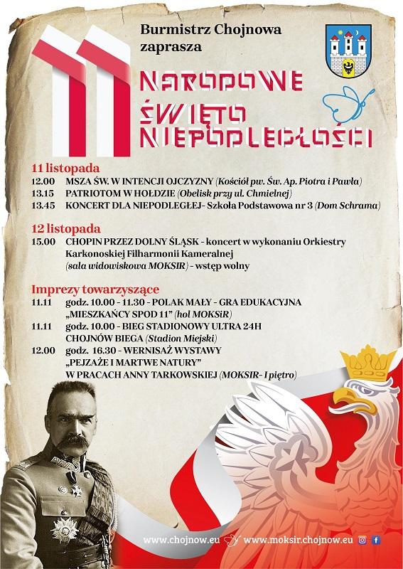 Chojnowskie obchody Święta Niepodległości