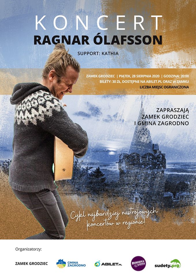 Ragnar Ólafsson zagra w Zamku Grodziec! Muzyczne wydarzenie roku