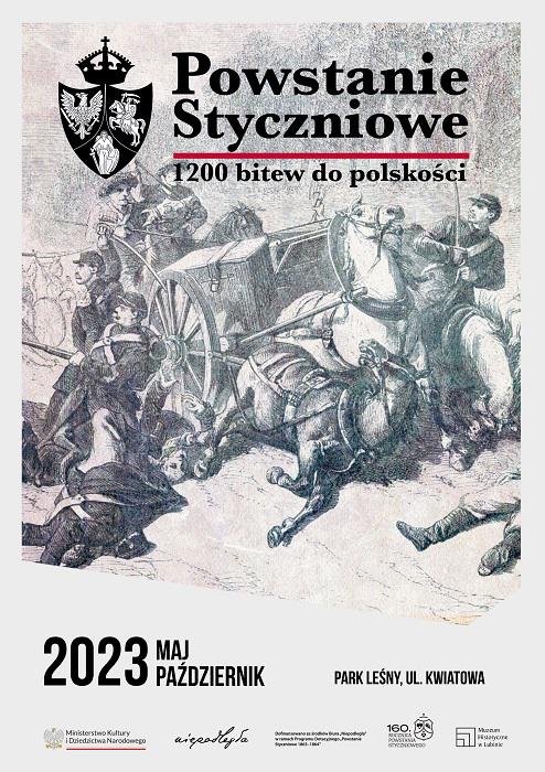 Nowa wystawa plenerowa Powstanie Styczniowe - 1200 bitew do polskości