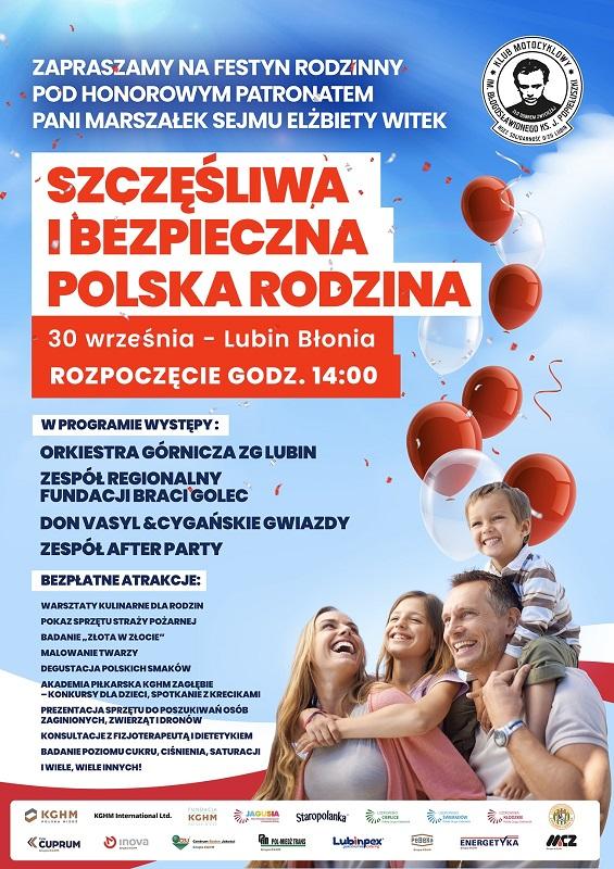 Festyn "Szczęśliwa i Bezpieczna Polska Rodzina"