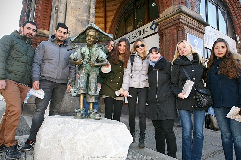 Studenci z programu Erasmus+ wybierają Legnicę