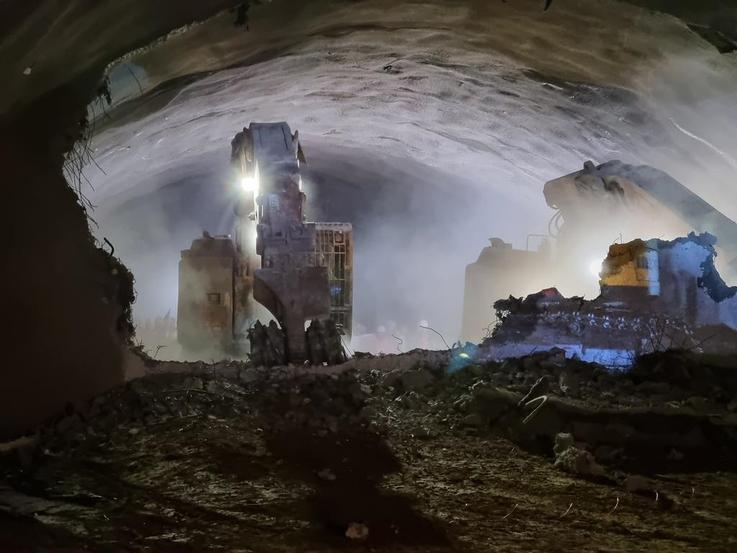 Tunel w ciągu S3 na Dolnym Śląsku przebity