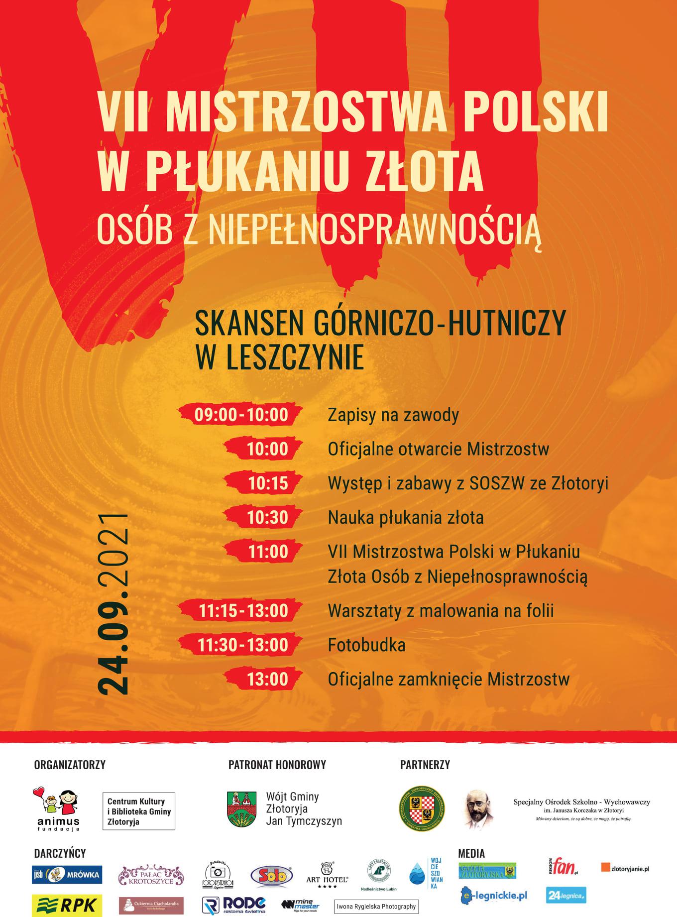 VII Mistrzostwa Polski w Płukaniu Złota Osób z Niepełnosprawnością