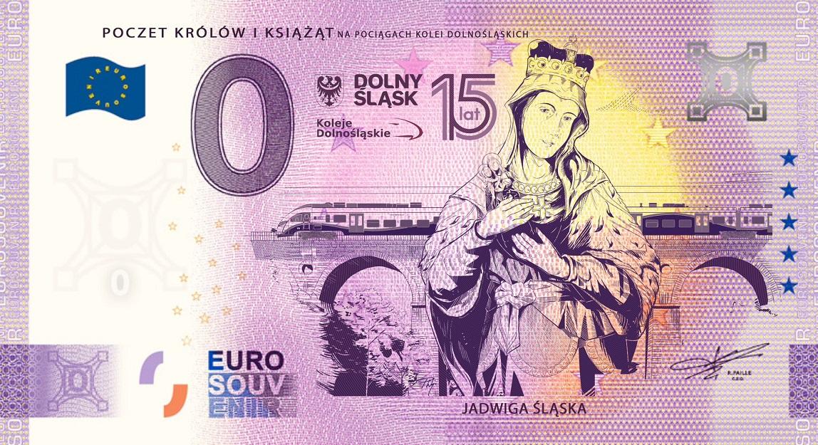 Koleje Dolnośląskie: Mieszko I oraz Jadwiga Śląska na pamiątkowych banknotach 