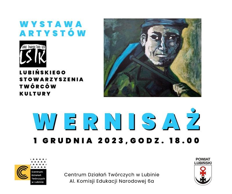1 grudnia zapraszamy na wernisaż wystawy artystów Lubińskiego Stowarzyszenia Twórców Kultury!