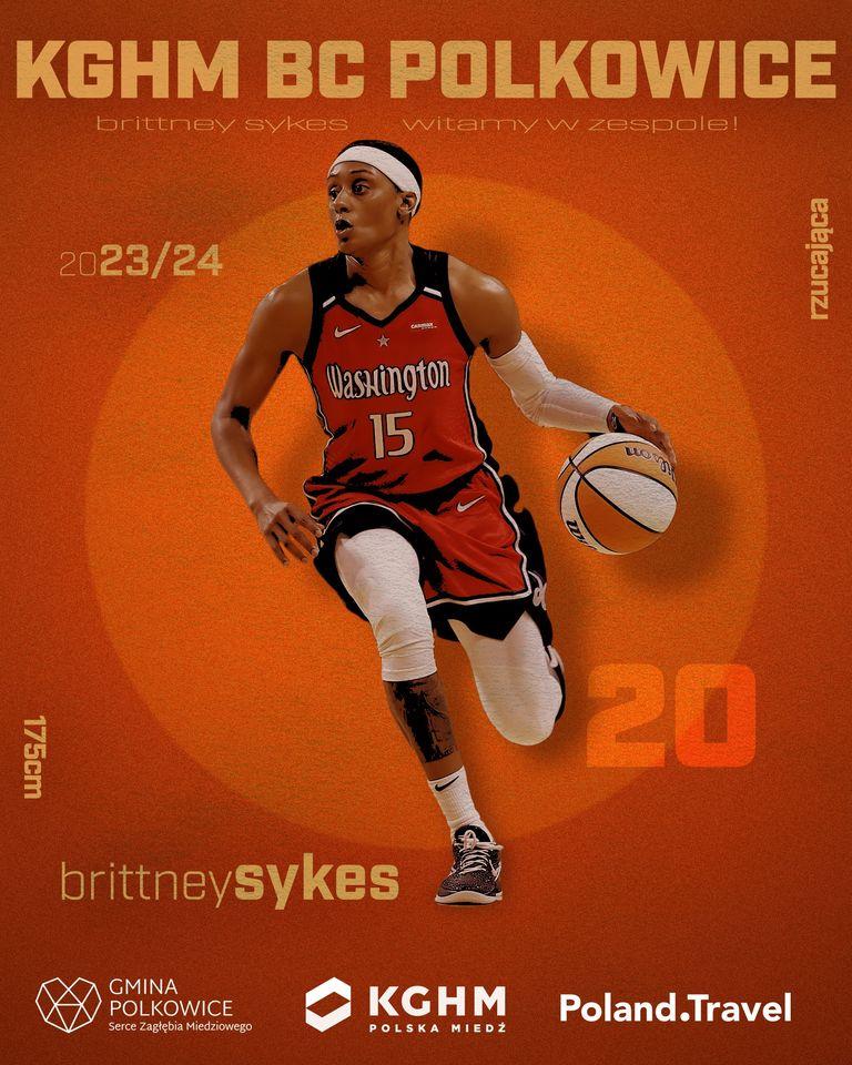 Brittney Sykes w KGHM BC Polkowice