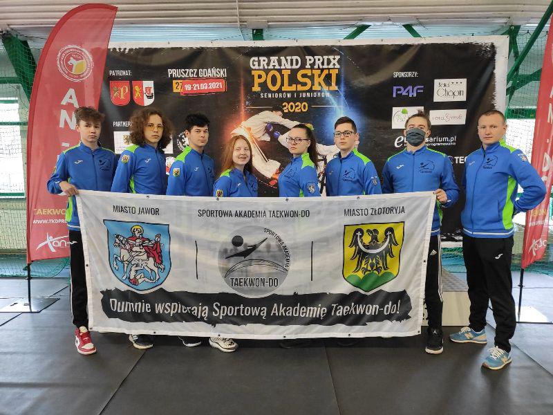 Medale na ogólnopolskim turnieju Grand Prix Polski w taekwon-do