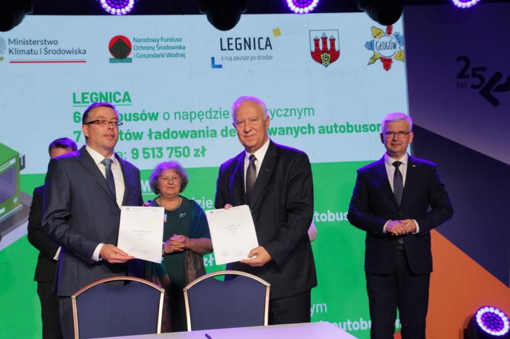 Legnica otrzymała dotację na zakup autobusów elektrycznych