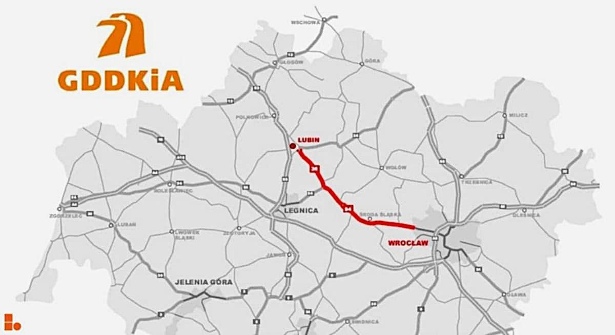 Szybciej, bezpieczniej  z Lubina do Wrocławia! Ważna droga do przebudowy