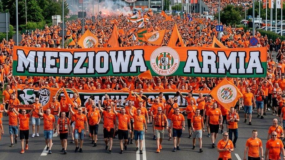 Padł rekord frekwencji na stadionie KGHM Zagłebie. Będzie przemarsz kibiców !