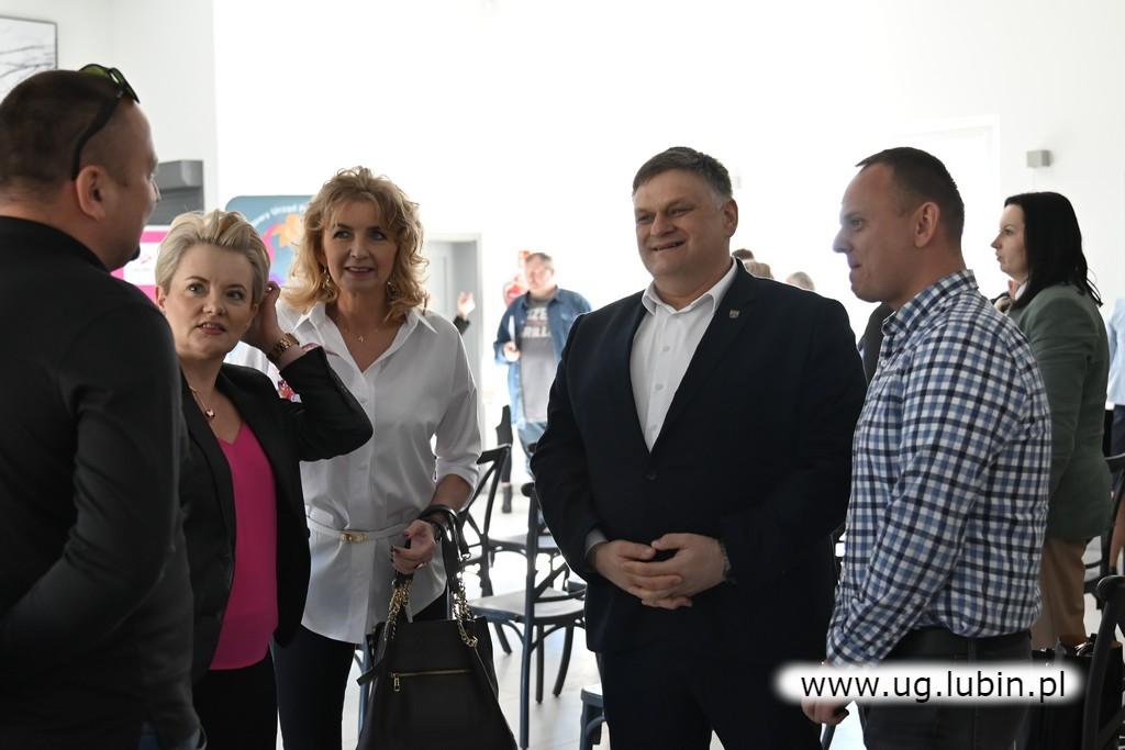 Przedsiębiorcy spotkali się w gminie Lubin
