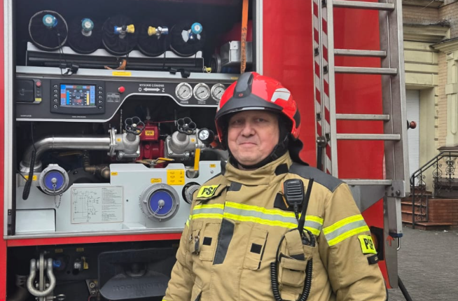 Płonęła sadza w kominie