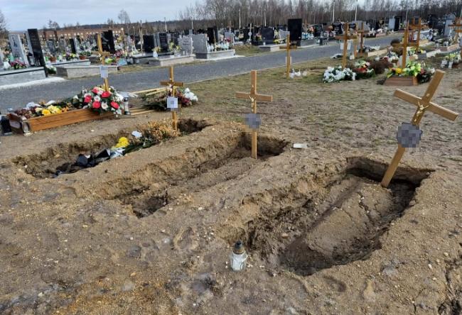 Zapadły się groby w Jaszkowie