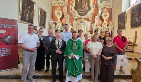 Krew i odznaczenia, szósta akcja krwiodawstwa w Klasztorze Franciszkanów w Złotoryi