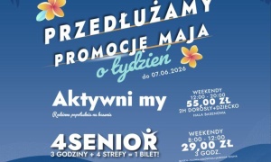 Aquapark Polkowice przedłuża promocję!