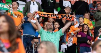 Lechia Gdańsk wygrała w... Siedliskach a Miedziowi szykowali strefę kibica w Lubinie
