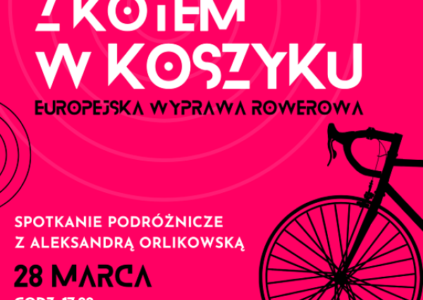 Z kotem w koszyku – europejska wyprawa rowerowa