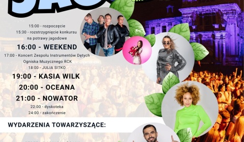 Jagodowe święto muzyki i rodzinnej zabawy – Chocianów zaprasza na Święto Jagody 2025