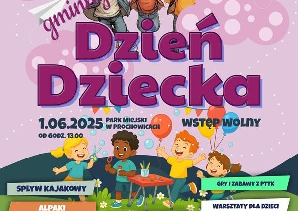 Gminny Dzień Dziecka w Prochowicach już w niedzielę