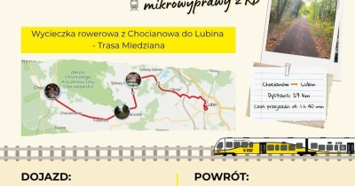 Prezes Kolei Dolnośląskich poleca Trasę Miedzianą. Rowerem z Chocianowa do Lubina i pociągiem do domu