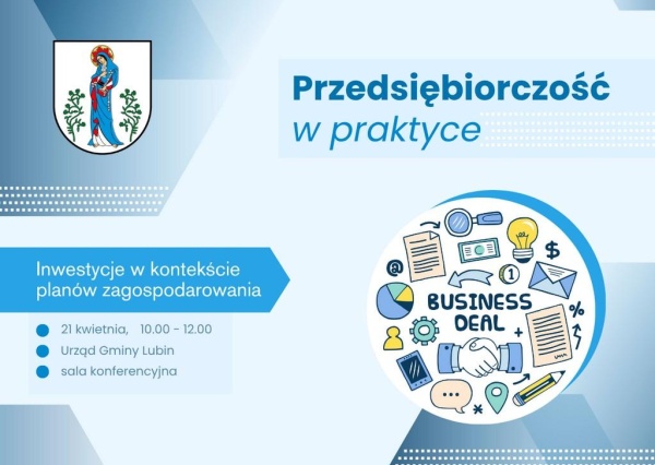 Gmina Lubin stawia na przedsiębiorczość w praktyce