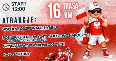 Biało-Czerwony rajd rowerowy w Naroczycach. Ruszyły zapisy