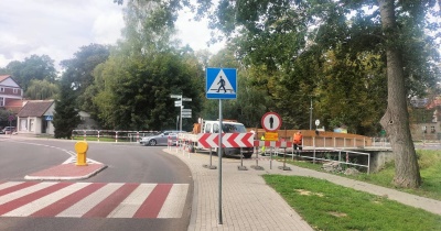 Rozpoczęto I etap remontu mostu nad rzeką Skorą w ciągu ulicy Wolności