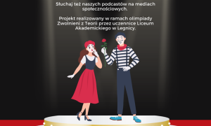Uczniowie z projektem 
