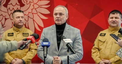 W Polkowicach strażacy nie zawiedli przy pożarze dyskontu (FOTO)