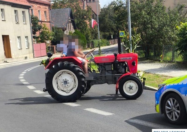 Dożynki nie stępiły czujności prochowickich policjantów...