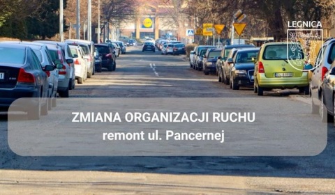 Rozpoczyna się remont ul. Pancernej - zmiana organizacji ruchu