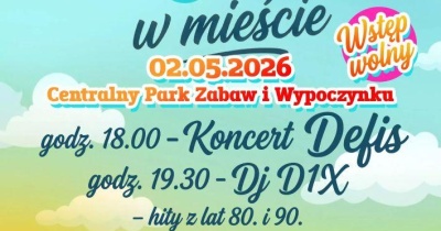 Majówka w Polkowicach. Patriotycznie i rozrywkowo