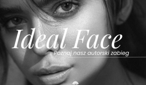 Ideal Face: Rozjaśnianie przebarwień + niwelowanie rumienia + zamykanie naczynek + stymulacja syntezy kolagenu
