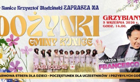 Zapraszamy na Święto Plonów gminy Kunice