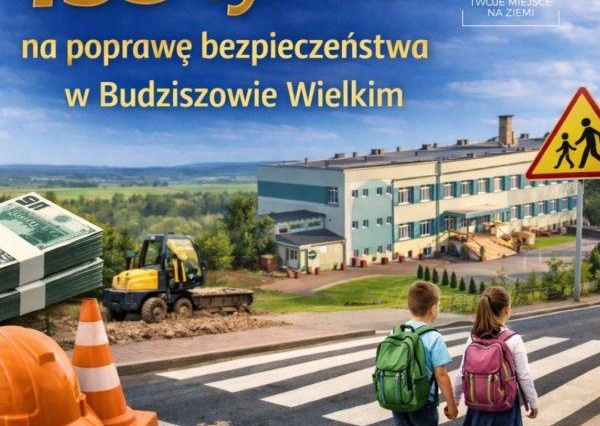 155 tys. zł dla Gminy Wądroże Wielkie na poprawę bezpieczeństwa w Budziszowie Wielkim