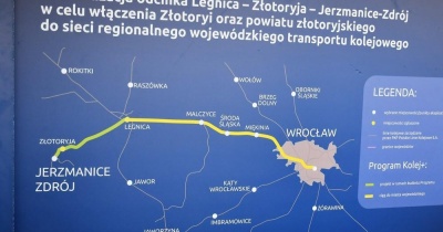 Samorządowcy apelują o kolei do Złotoryi. Minister R.Kropiwnicki 
