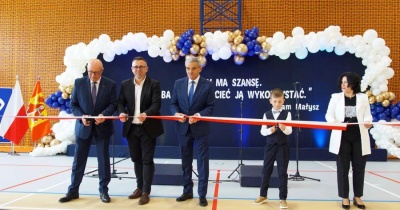 W Rzeczycy powstała nowoczesna hala sportowa