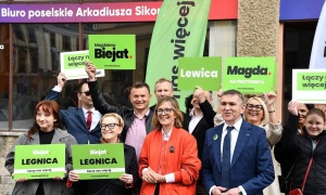 Magdalena Biejat w Legnicy: mocny program Lewicy (FOTO)