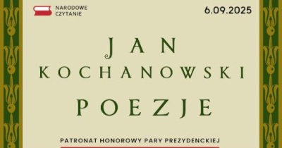 Narodowe Czytanie - Poezje Jana Kochanowskiego 