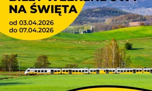 Dolnośląski Bilet Weekendowy dłużej ważny w Wielkanoc