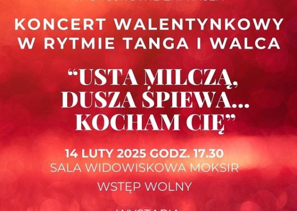 Koncert Walentynkowy w Rytmie Tanga i Walca – 