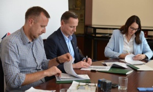 Kontrakt na park tenisowy podpisany