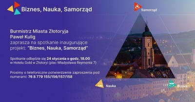 Rusza projekt „Biznes, nauka, samorząd”. Burmistrz zaprasza na spotkanie złotoryjskich przedsiębiorców