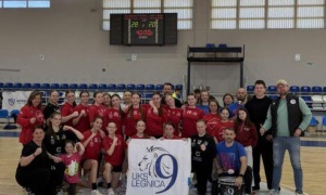 Młodziczki UKS Dziewiątka Legnica awansowały do 1/4 Mistrzostw Polski Młodziczek