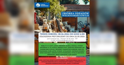 Gmina Zagrodno organizuje odbiór gabarytów – sprawdź szczegóły 