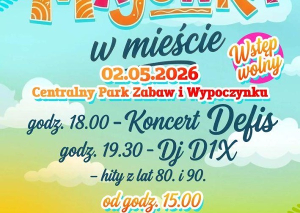 Majówka w Polkowicach. Patriotycznie i rozrywkowo