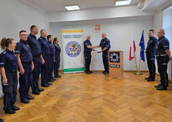 Zmiana w kierownictwie złotoryjskiej policji. Podkom. Sławomir Mularski nowym zastępcą komendanta